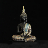 Soška Buddha, Thajský, ručně malovaný