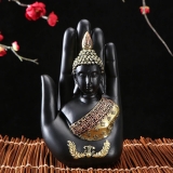 Soška Thajský Buddha, ručně malovaný 