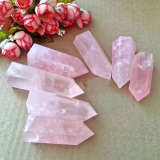 Růženín, krystal, léčivý obelisk, dekorativní 5 - 6 cm 