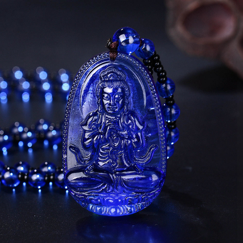 Růženec, korále pro štěstí - Ochranný talisman Buddha 