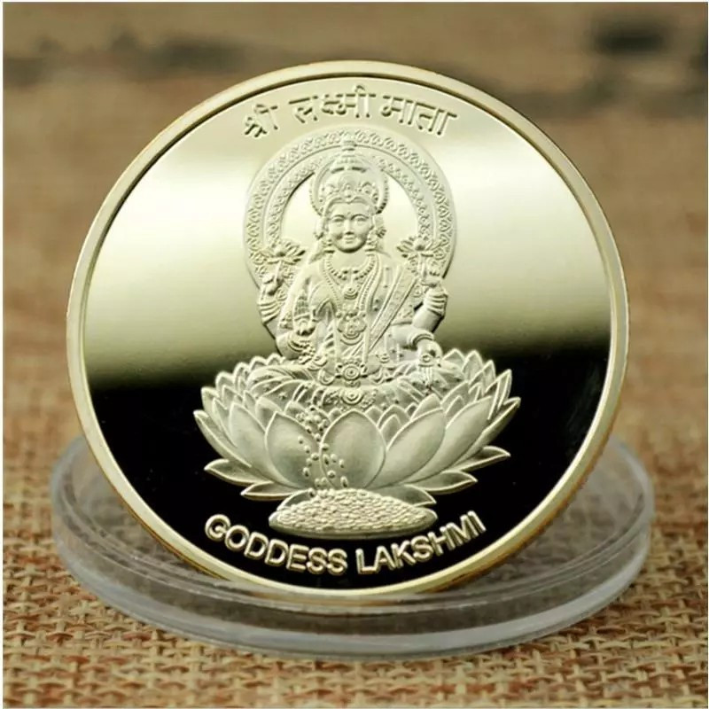 Bohyně Lakšmí - Mince, talisman pro hojnost, štěstí a krásu