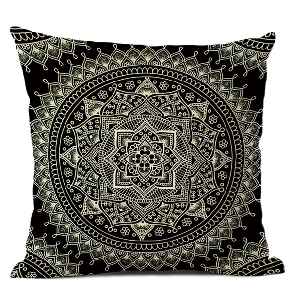 Povlak na polštář (Mandala) 45x45cm