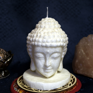 Svíčka - Hlava Buddhy
