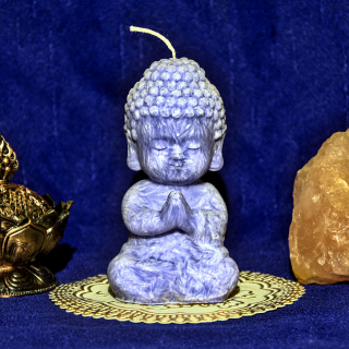 Svíčka - Buddha, ruční výroba