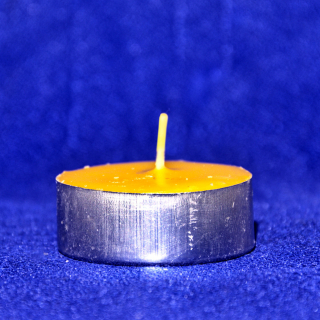 10 ks - Čajové svíčky z Včelího vosku