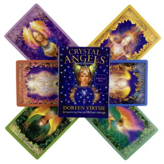 Křišťáloví andělé (Crystal Angels) Věštecké karty, vykládací karty